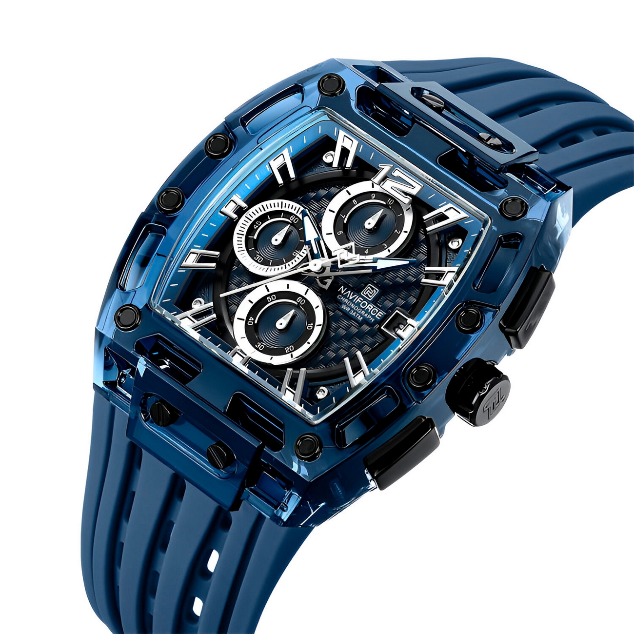 Reloj Naviforce Deportivo Nf7105 Goma Hombre